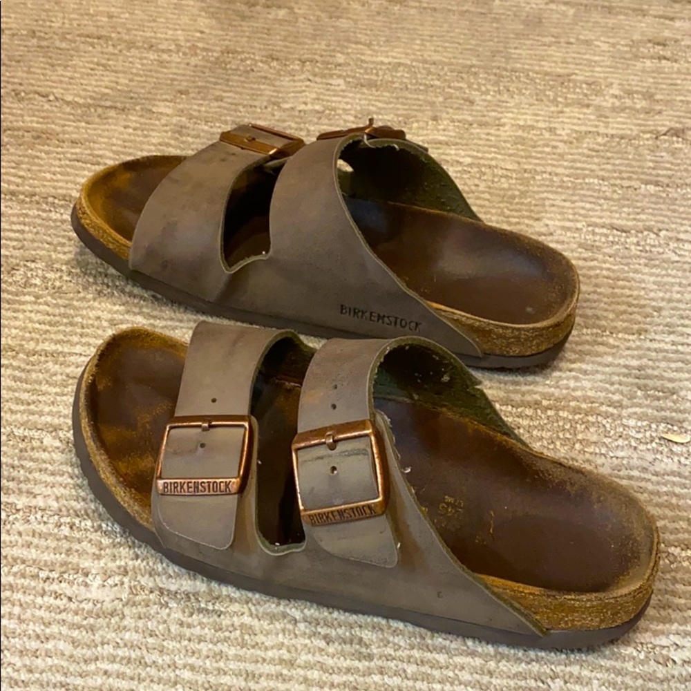 Used Berkinstocks Light Brown
